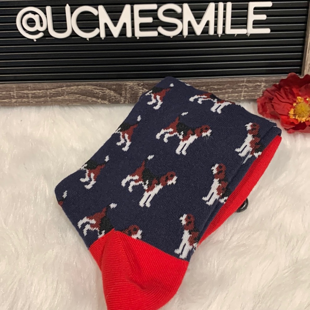Mens Finnish Hound dog Express Socks